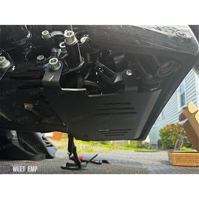 互換品 CVO FLTRXSE 2024 スキッドプレートアンダーエンジンシャーシプロテクター黒アクセサリー ハーレー ロードグライド_7