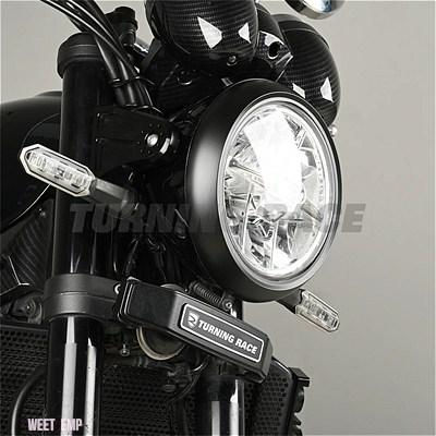 互換品 カワサキ Z900RS 2018-2024 ヘッドライトリムメッキ W800 2020