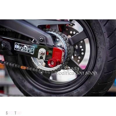 互換品 ホンダ DAX125 MSX125 GROM 125 MSX125SF チェーンアジャスター綿リール 2022 2023 2024 アクセサリー_6