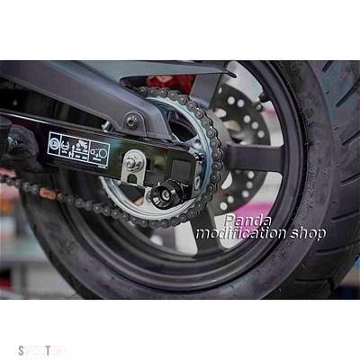 互換品 ホンダ DAX125 MSX125 GROM 125 MSX125SF チェーンアジャスター綿リール 2022 2023 2024 アクセサリー_7