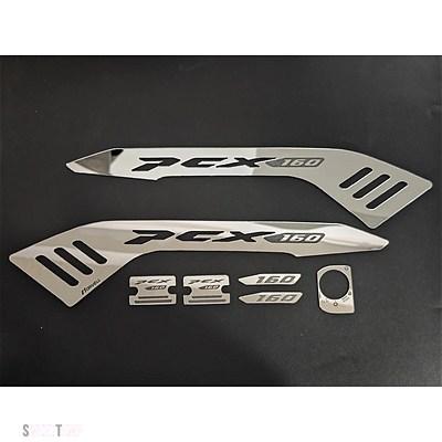 互換品 ホンダ PCX160 PCX 160 2021 2022 2023 アクセサリー電着プラスチックミラー装飾部品ステッカー