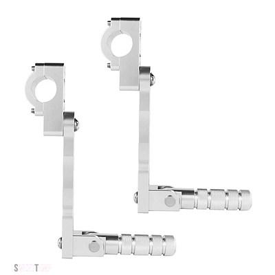 互換品 22 MM 7/8 \"28.8 MM 1/8\"" ペグ調節可能フットレスト延長マウントフットペグライダー調節可能フットペグキット"_8