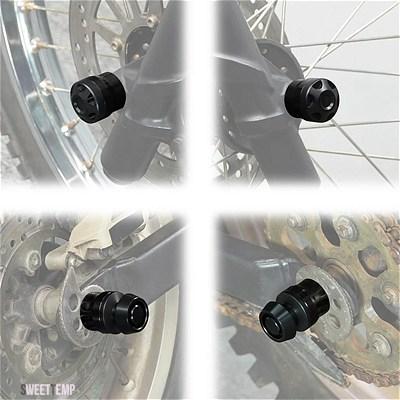 互換品 MSX GROM 125 CT125 XR70R XR80R XR100R 190L XR125L 150L ホンダ ダックス モンキー フロントリアアクスルフォーククラッシュスライダ_15