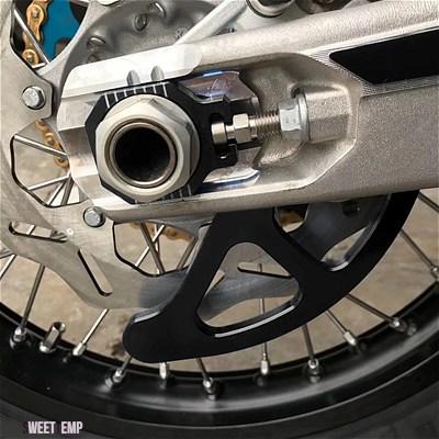 互換品 GASGAS 2021-2023 EC250 EC350 EC250F EC350F ECF 250 350 リアブレーキディスクガードカバープロテクターハスクバーナ TE FE_8