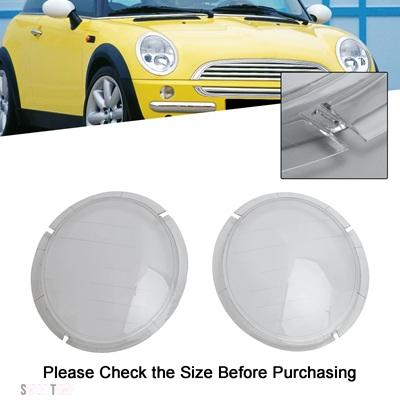 ブランド登録なし - 取り替えっこ品 右ヘッドライトレンズプラスチックカバーシェル ミニクーパーカーアクセサリー BMW 63126911701 02 左 +