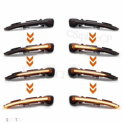 互換品 セアト レオン III MK3 5F 13-19 LED ダイナミックウィンカーウインカーシーケンシャルサイドミラーインジケータライトイビサ KJ MK5 V アロナ_4