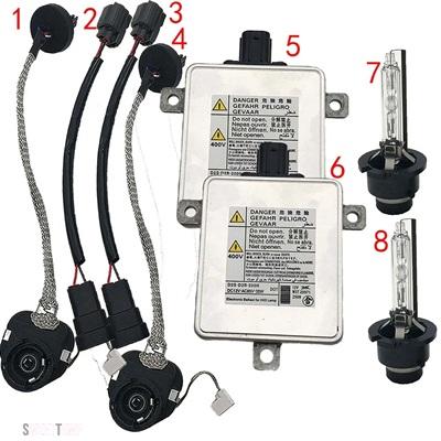 互換品 三菱 キセノン HID ヘッドライトバラスト W3T19371 W3T16271 W3T20671 W3T20971 マツダアキュラ用_6