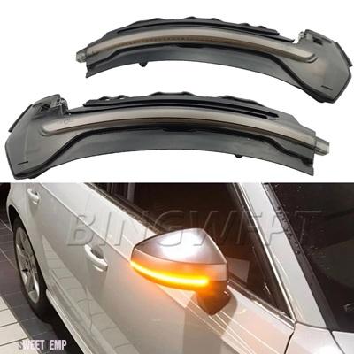 互換品 ダイナミックウインカーサイドミラーライト LED ウィンカーランプ矢印フラッシャー アウディ A3 8V S3 RS3 2013-2020_6