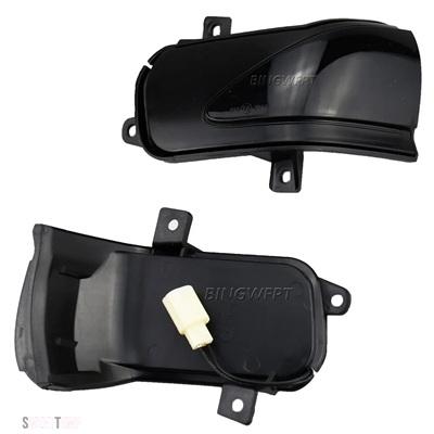 ブランド登録なし - 取り替えっこ品 ダイナミックミラーウィンカーライトインジケータランプ ホンダ 2 2009-2013 フィットハッチバックハイブリッド SI RS EV GE 続きもの第 時人