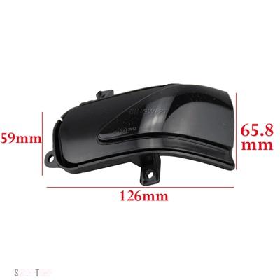 ブランド登録なし - 取り替えっこ品 ダイナミックミラーウィンカーライトインジケータランプ ホンダ 2 2009-2013 フィットハッチバックハイブリッド SI RS EV GE 続きもの第 時人