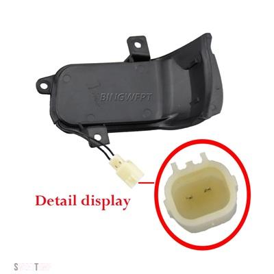 ブランド登録なし - 取り替えっこ品 ダイナミックミラーウィンカーライトインジケータランプ ホンダ 2 2009-2013 フィットハッチバックハイブリッド SI RS EV GE 続きもの第 時人