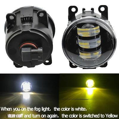 互換品 プジョー フォグランプアセンブリ超高輝度フォグランプ208 2014-2015 LED ハロゲンフォグランプライト 12V_12