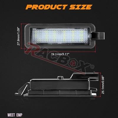 互換品 クライスラー リアライセンスプレートランプ ダッジチャージャー/チャレンジャー300 2015 RAM 1500 トランクコンパートメントライトホワイト用_4