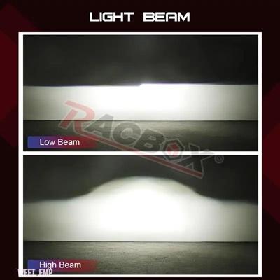 互換品 左ハンドル用 LED 車ヘッドライト 2.5 \"駆動プロジェクターレンズ H4 H7 9005 9006 SUV SEDEN 6000K ホワイト高低ビーム 12V"_5