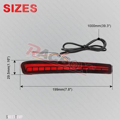互換品 トヨタ 12V サイドリアバンパーブレーキランプ カローラ SEDEN 米国バージョン 2020 2021 LED 流れるウインカー防水ストップテールライト_4