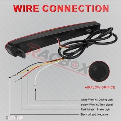 互換品 トヨタ 12V サイドリアバンパーブレーキランプ カローラ SEDEN 米国バージョン 2020 2021 LED 流れるウインカー防水ストップテールライト_6