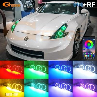 互換品 LED エンジェルアイズキットハローリングデイライト 日産 370Z