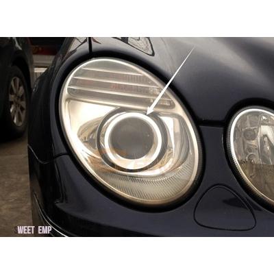互換品 メルセデス ベンツ E クラス W211 E200 E220 E270 E280 E320 E420 E500 E55 AMG 超高輝度 LED エンジェルアイズハローリングデイライト_2