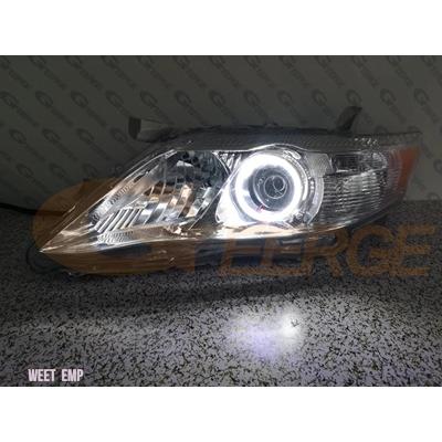 互換品 超高輝度デイライトウィンカー LED エンジェルアイズキットハローリング トヨタ 40 V40 2006 2007 2008 2009 2010 2011 カムリ SMD_7