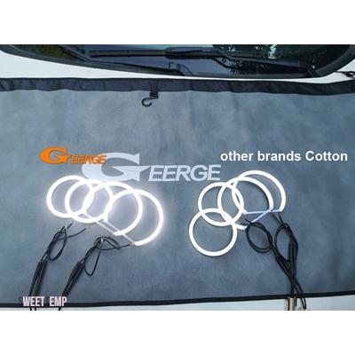 互換品 ボルボ S80 V70 XC70 超高輝度デュアルカラースイッチバックデイライトウィンカー SMD LED エンジェルアイズハローリングカーアクセサリー_6