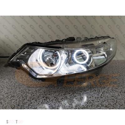 互換品 スイッチバックデイライトウィンカー LED ホンダ アコード VIII アキュラ TSX CU CW 超高輝度 WA エンジェルアイキットハローリング_6
