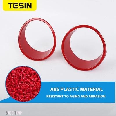 互換品 ジープ ABS  フロントヘッドライトランプレーシンググリル装飾カバー ラングラー JL グラディエーター JT 2024 アップ外装アクセサリー_14