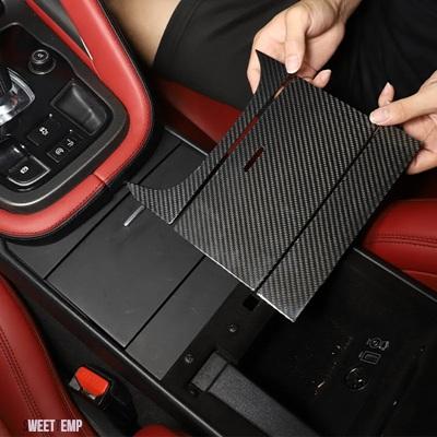 互換品 中央制御水カップホルダーパネルカバー装飾ステッカー
