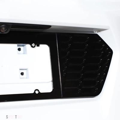 互換品 シボレー アルミ コルベット C8 スティングレイ Z51 Z06 2020-2023  リアライセンスプレートパネルステッカー車外装アクセサリー_6
