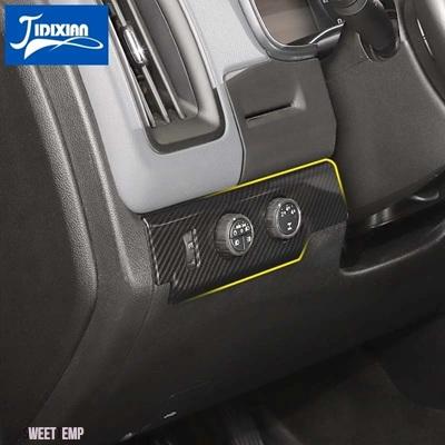 互換品 シボレー コロラド 2014-2022 GMC キャニオン 2014-2022 車内ヘッドライトスイッチパネル装飾カバー_7