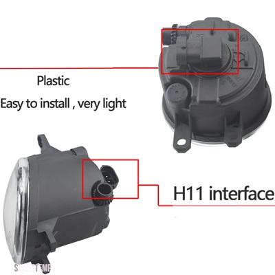 互換品 トヨタ ダブル LED フォグランプランプ DRL 12V H11  ランドクルーザープラド J150 2009 2010 2011 2012 2013 2014 2015 2016 2017_8