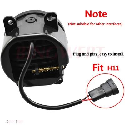 互換品 日産 アルマダ WA60 フェイスリフト 2008-15 LED フォグライトアセンブリ フロントバンパーフォグランプデイランニングフォグランプ 12V フォグラ_8