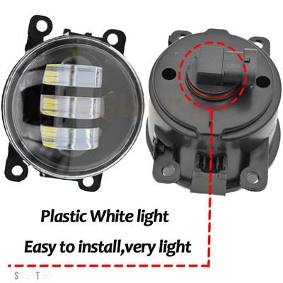 互換品 日産 アルマダ WA60 フェイスリフト 2008-15 LED フォグライトアセンブリ フロントバンパーフォグランプデイランニングフォグランプ 12V フォグラ_10