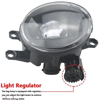 互換品 トヨタ 2 ピース/ロット LED DRL 12V フォグランプアセンブリヘッドライトドライビングライト シエナ SE 2011-2017 ヘッドライトデイタイムランニ_4