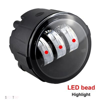 互換品 日産 2個 フォグライトアセンブリ ムラーノ Z51 2007 - 2014 車 LED フォグランプ DRL フォグデイランニングフォグランプ 12V H11 フォグランプ_7