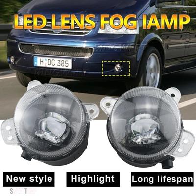 互換品 フォルクスワーゲン VW フォグランプフォグライト DRL 12V 車 LED レンズフォグドライビングランプトランスポーター  T5  2003 2004 2005 2006 200_5