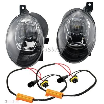 互換品 フォルクスワーゲン VW 2 個 30 ワットフォグランプ DRL デイタイムランニングランプ 9006 12V 車 LED フォグライトアセンブリティグアン  5N_  20_8