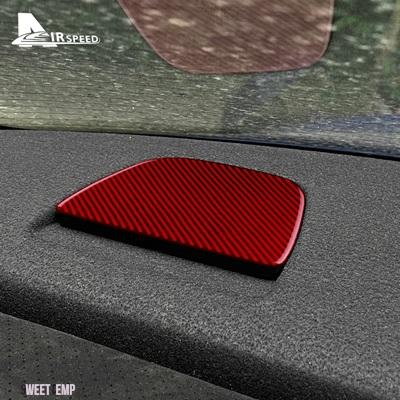 ブランド登録なし - 取り替えっこ品 リアルソフトカーボンインテリアトリムスバル リアトップカバーステッカーアクセサリー トヨタ GR86 2021 2022 2023 2024 BRZ