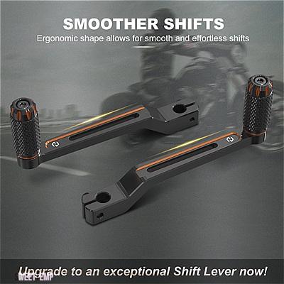 互換品 ハーレー 2020-2024 ロードグライド リミテッド ギア シフター レバー トーペグ シフトレバー ファットボーイ ソフテイル デラックス 2018 2019