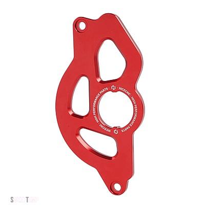 互換品 XR650R XR 650R 650 R 2000-2007 2006 カバー プロテクター ホンダ スプロケット チェーン ガード モトクロス アルミ アクセサリー レッド_3