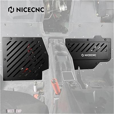 互換品 CAN-AM UTV バッテリー プロテクター カバー キャップ 不クリアガード マーベリック X3 ターボ 2017-2020 2018 4X4 アルミ