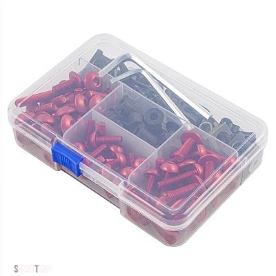 互換品 トライアンフ 190 個バイクボディワークネジフェアリングボルトキットデイトナ 675 2006 - 2009/12/01 デイトナ 955I 1999 - 2006_11
