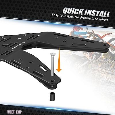 互換品 KTM GASGAS ES700 SM700 リアサドルバッグキャリア ストラップブラケット ラゲッジラック 690 エンデューロ R 2019-23_5