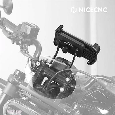 互換品 ハーレー バイク ハンドルバー クランプ ボルトマウント モバイル クランプ 携帯電話 ブラケット ホルダー スポーツスター S RH1250S 2021-24_5