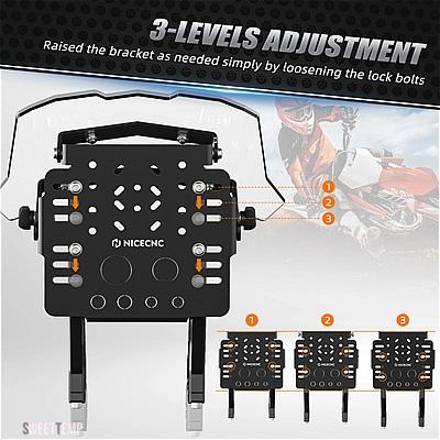 互換品 KTM 2004-2024 EXC 300 TPI 250 SXF 450 EXCF SX XC GPS ミニフェアリングキット マウントブラケット_3