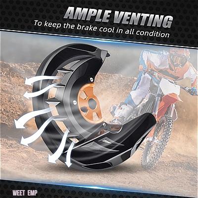互換品 KTM EXC 300 2016-2023 EXC EXC-F XCW TPI 間 XCFW 125 250 300 530 フロント ブレーキ ディスク ガード SX SXF XC XCF 15-23_8