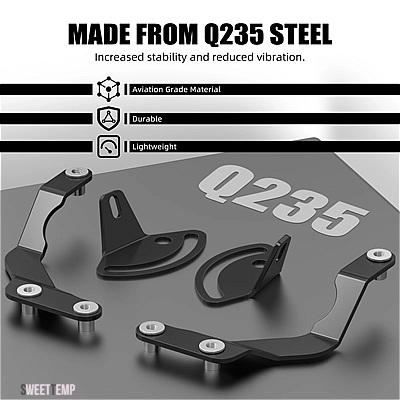 互換品 BMW R1200GS R1250GS/アドベンチャー ウィンドスクリーン スタビライザー フロントガラス サポート ブラケット R1200GS R 1250 GS R1200GSA R120_5