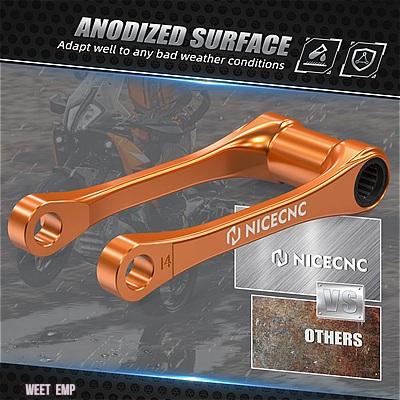 互換品 KTM SX 250F 450F SX XC SX-F XC-F 125-500 2023-2024 ハスクバーナ TE 300 250 FE GASGAS EC 300 ECF 1 インチ/1.5 インチ ロワリング リンク_8