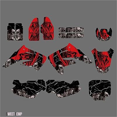 互換品 ホンダ モトクロス CR85R CR85 CR 85 85R 2003/12/01 デカール ステッカー グラフィック デコレーション
