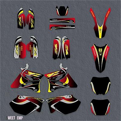 互換品 ヤマハ 2002-2014 YZ125 YZ250 YZ 125 YZ 250 バイクフェアリンググラフィック背景デカールステッカーカスタム 2013 2012