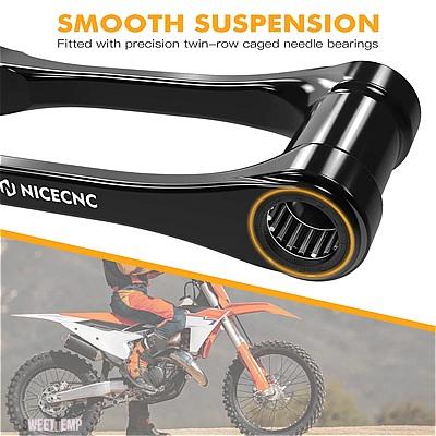 互換品 KTM SX 350F SX 450F XC SX XCF SXF 125 200 500 2023-2024 1 インチ ロアリング リンク ロア リンケージ アーム キット_4